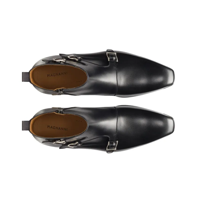 Magnanni Jagger Ankle Boots Men's Black-3