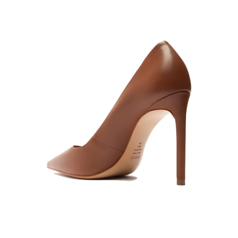 Schutz Lou High Heels 10cm Women's Dark Brown-3