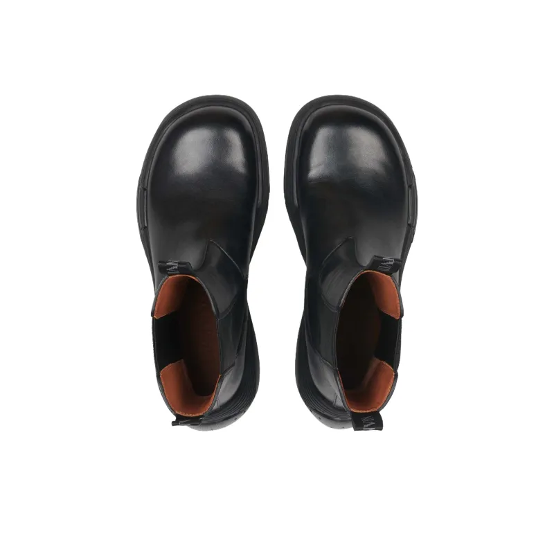 Lanvin Round-toe Pull-tab Boots-4