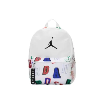 Jordan Polyester Backpack Small Size Unisex White