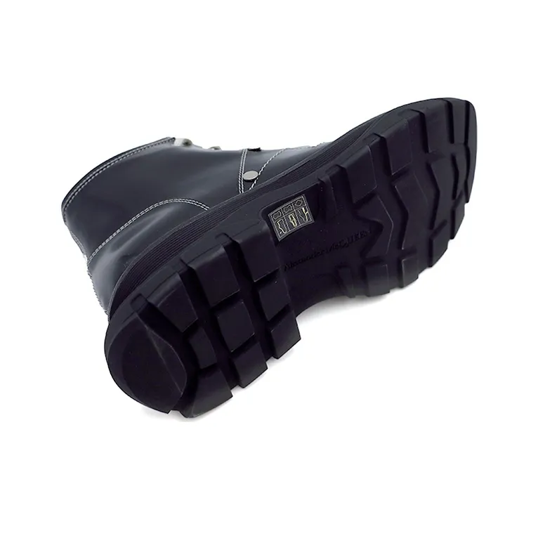 Alexander McQueen Tread Lace-up Boots-4