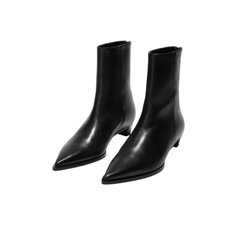 Aeyde Harriet Ankle Boots 3cm Women's Black-2