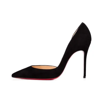 CL LUBOTING Iriza Slim Heel High Heels 10cm Women's Black