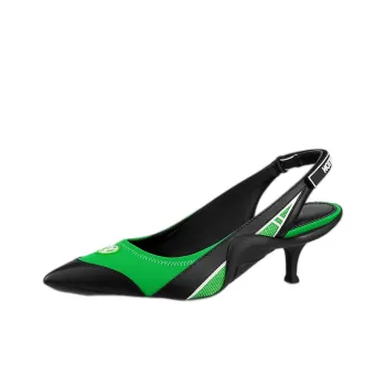 LOUIS VUITTON Slim Heel High Heels Women's Green