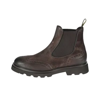 DOUCAL'S Ankle Length Chelsea Boots Men's Brown