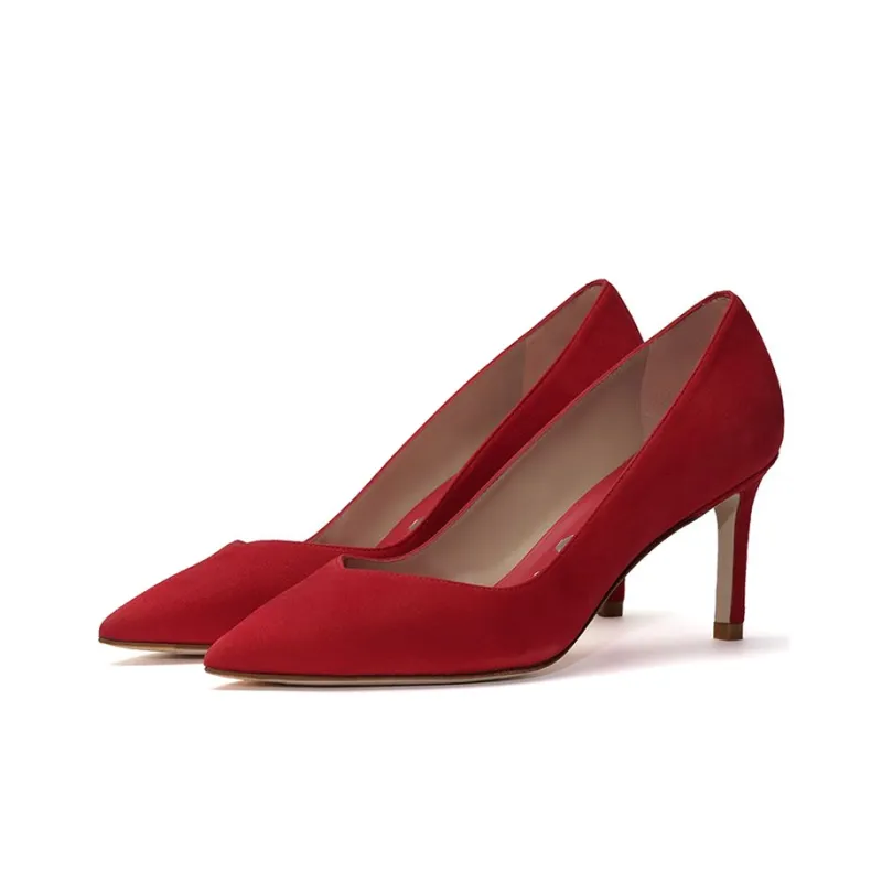 Stuart Weitzman High Heels Women's Red-3