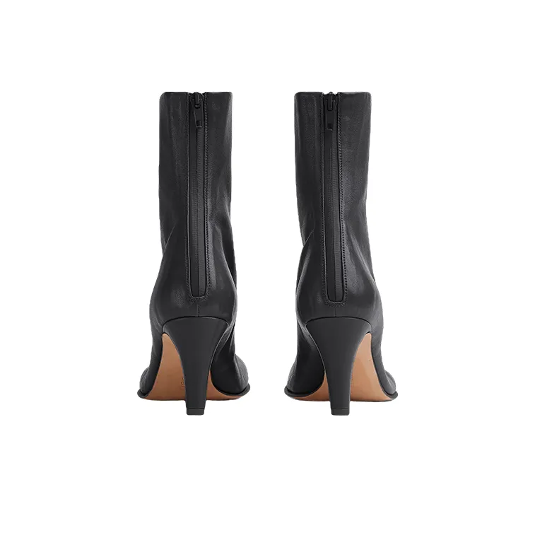 Bottega Veneta Ankle Boots 7cm Women's Black-4