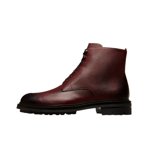BALLY Heritage Ankle Boots Men's Red