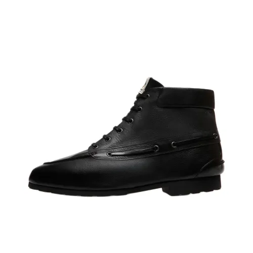 BALLY Plume Ankle Boots Men's Black