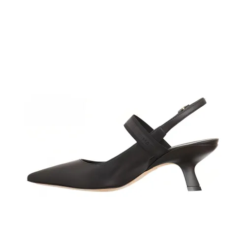 FENDI Colibrì Ff Embroidered High Heeled Slingbacks Pumps