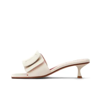 Roger Vivier High Heels Women's Low-Top Beige Yellow