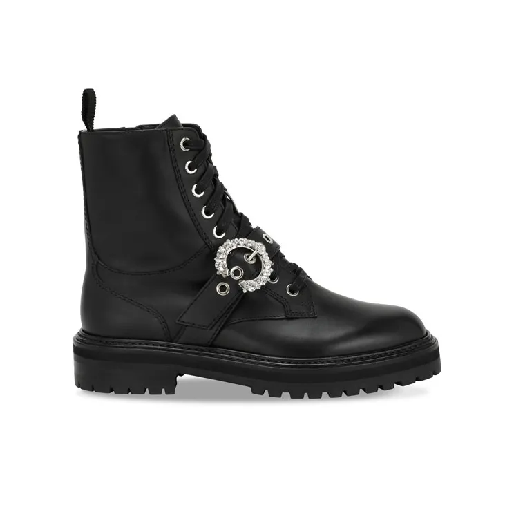 Jimmy Choo Cora Short Martin Boot Women's Black-1