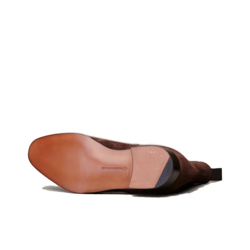 Edward Green Short Chelsea Boots Men's Brown-3