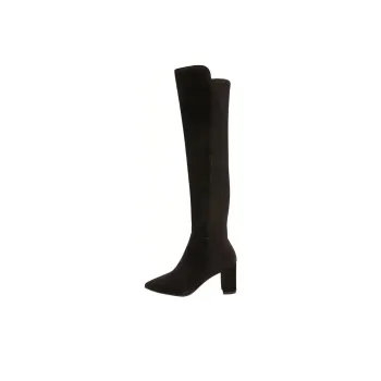 Stuart Weitzman/SW Carly Knee-high Boots 7.5cm Women's Black