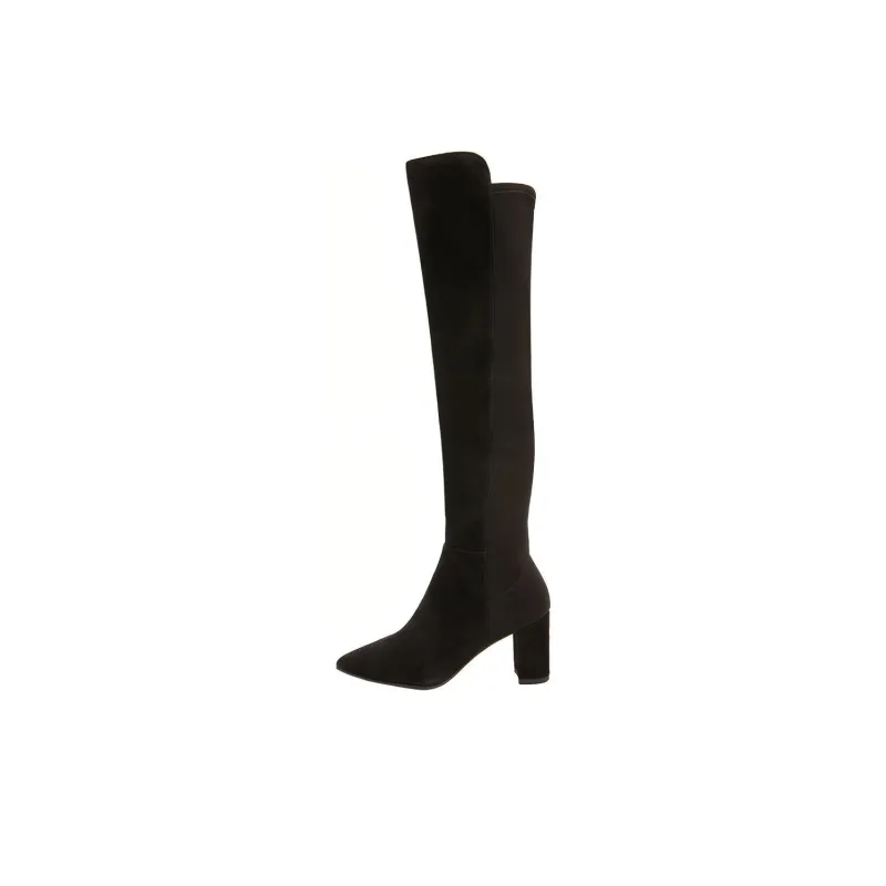 Stuart Weitzman/SW Carly Knee-high Boots 7.5cm Women's Black-0