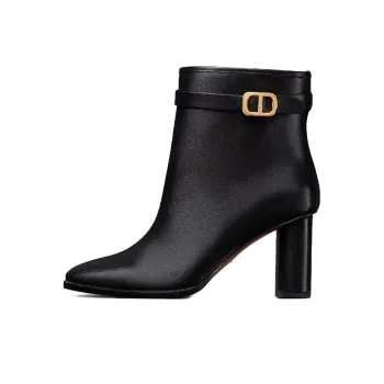 DIOR Empreinte Ankle Boots 8cm Women's Black