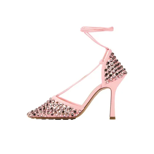 Bottega Veneta Slim Heel High Heels 9cm Women's Pink