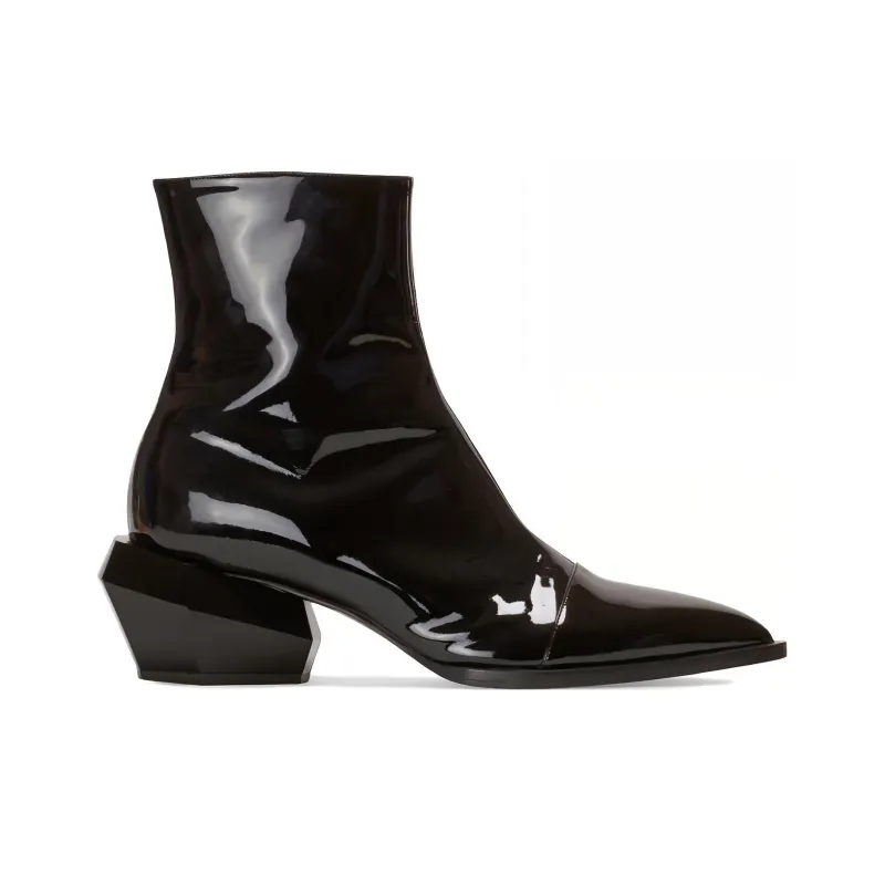BALMAIN Billy Patent Boots-1