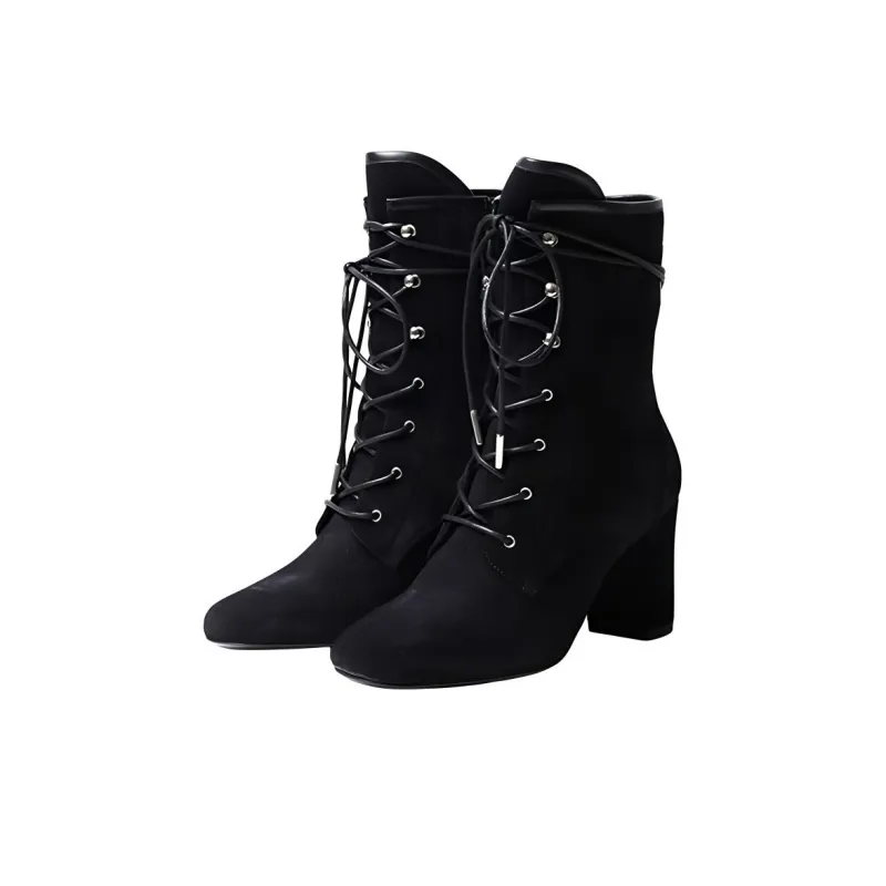 LONGCHAMP Ankle Boots Women's Black-2