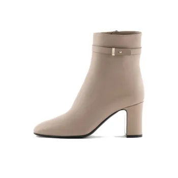 EMPORIO ARMANI Ankle Boots 7cm Women's Light Brown