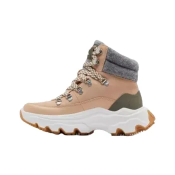 SOREL Kinetic Breakthru Conquest Ankle Boots 4cm Women's Stone Green