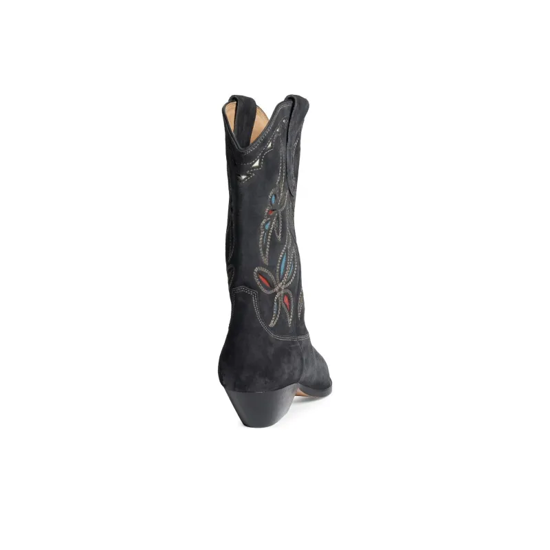ISABEL MARANT Duerto Suede Cowboy Boots-2