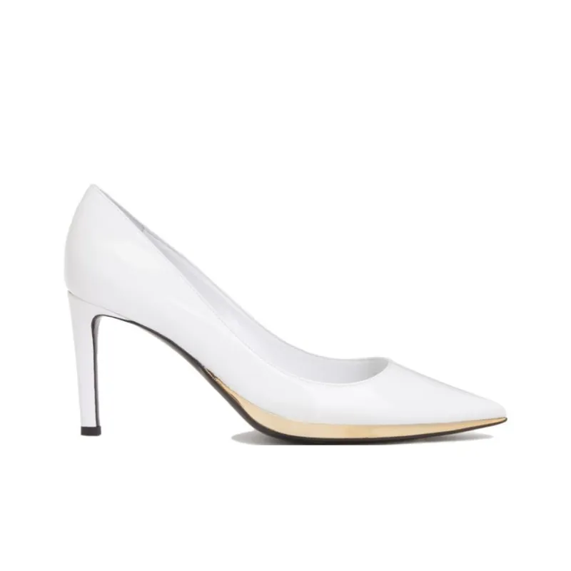 Giuseppe Zanotti Pointed Contrast trim Pumps-1