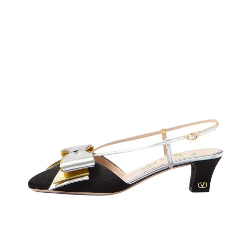 Valentino Bowow Crossover Strap Slingback Pumps
