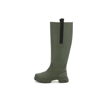 GANNI Recycled-rubber Country Boots