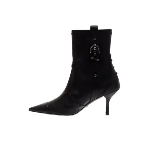 Stuart Weitzman/SW Emerson Ankle Boots 5cm Womens Oatmeal White