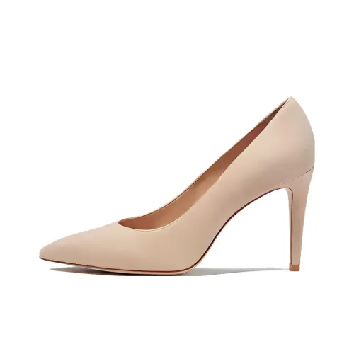 COACH Skyler Slim Heel High Heels 9cm Women's Beige