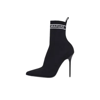BALMAIN Skye Ankle Boots 9.5cm Women's Black