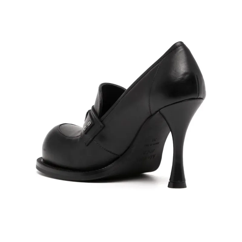 Martine Rose 100mm Bulb toe Leather Pumps-2