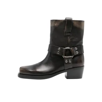 Paris Texas Roxy Square Toe Ankle Boots Women's