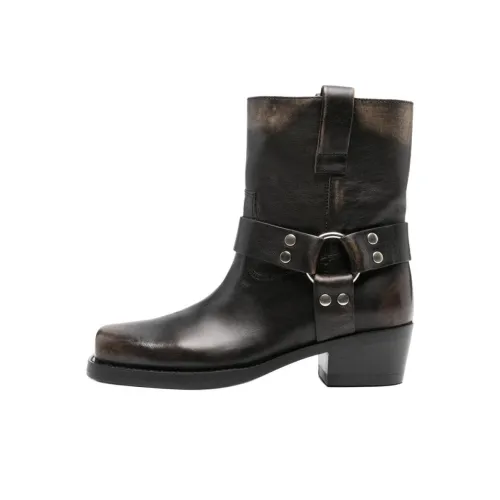 Paris Texas Roxy Square Toe Ankle Boots Women's