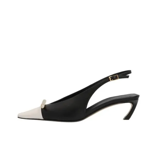 FENDI Slingback Pointed Toe Pumps