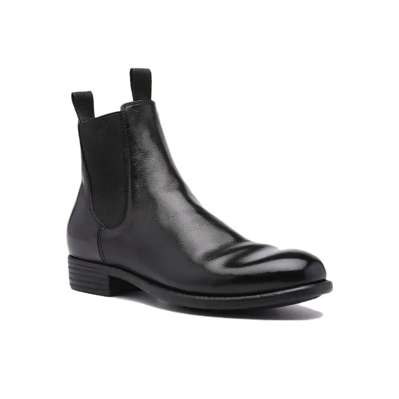 Officine Creative Short Chelsea Boots Women's Black-1