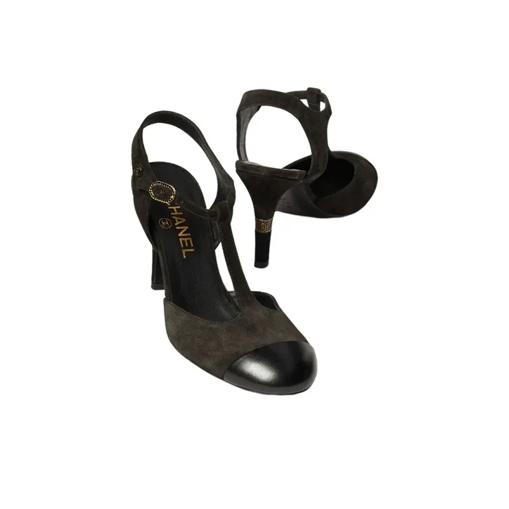 CHANEL High Heels Women's Black-3