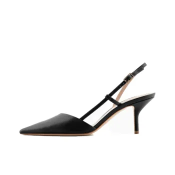 GIORGIO ARMANI Slim Heel High Heels 6.5cm Women's Black