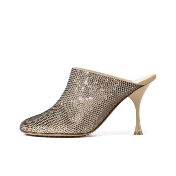 Bottega Veneta Dot Sock Embellished Mules Women's