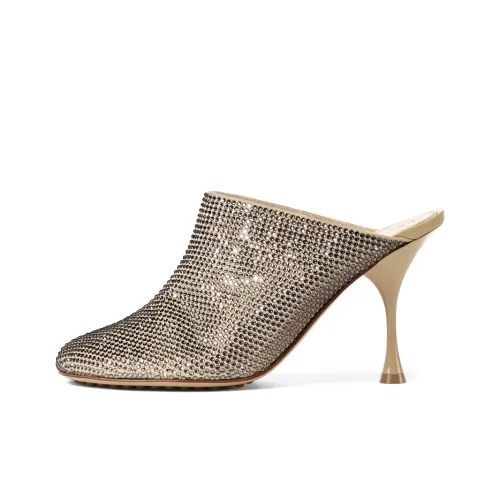 Bottega Veneta Dot Sock Embellished Mules Women's