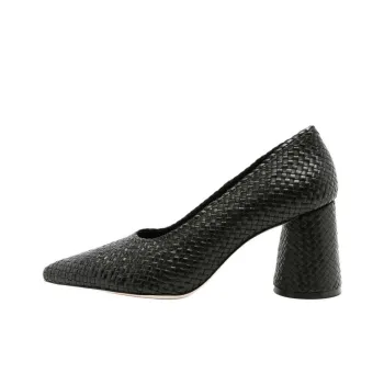 Sarah Chofakian Scarpin Liam Chunky Heel High Heels 6.5cm Women's Black