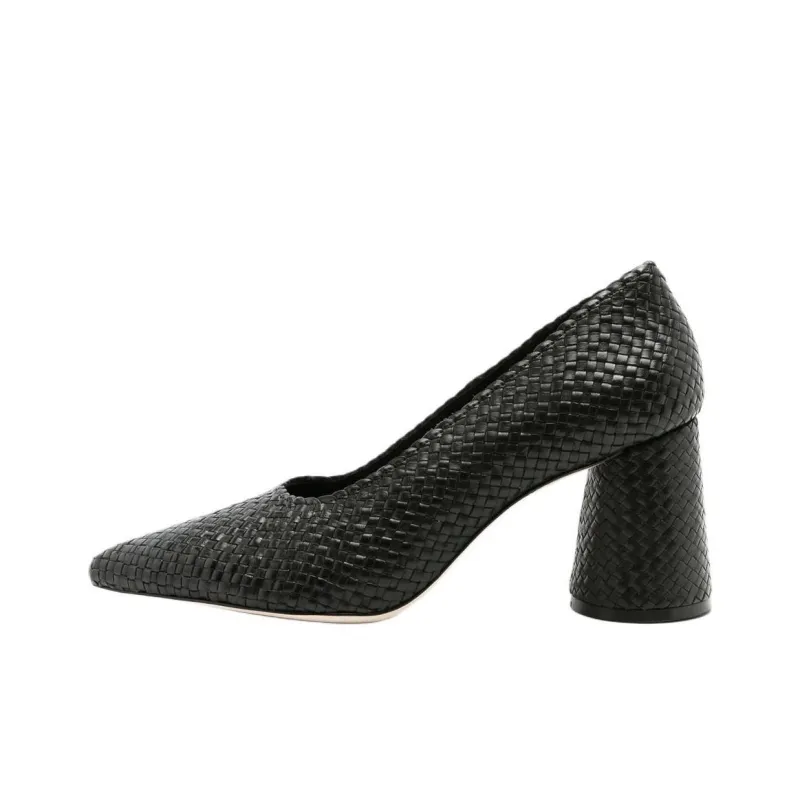 Sarah Chofakian Scarpin Liam Chunky Heel High Heels 6.5cm Women's Black-0