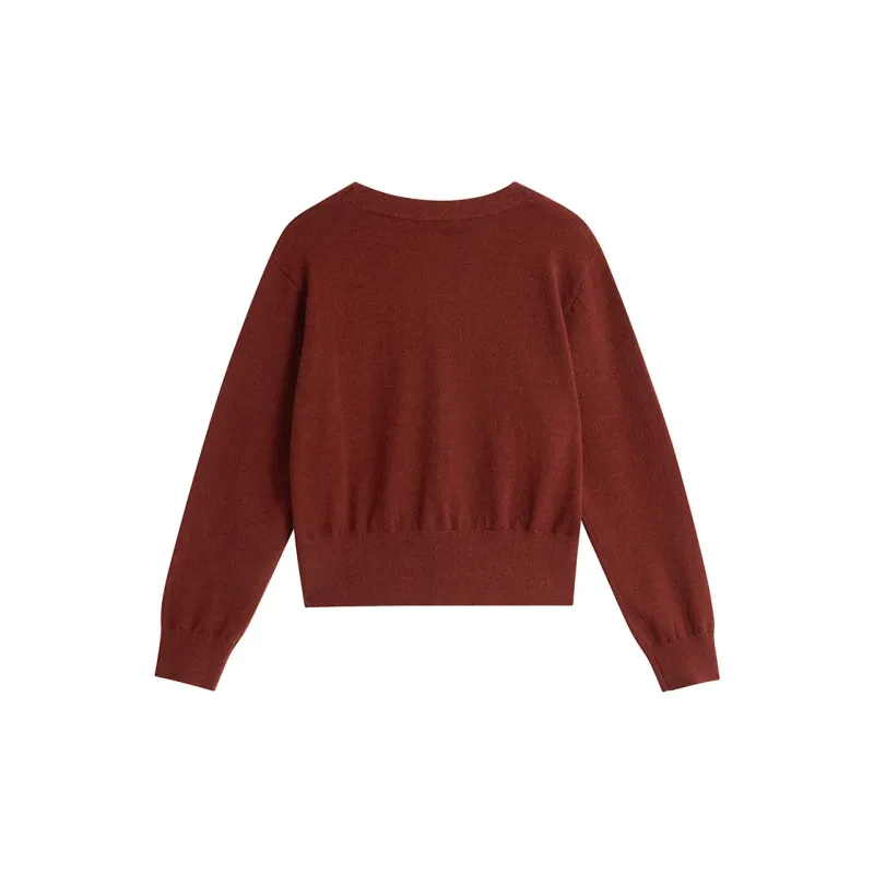 Inman Knitwear Women's France Red-1