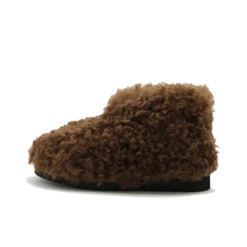 STAND STUDIO Olivia Faux-shearling Boots-0