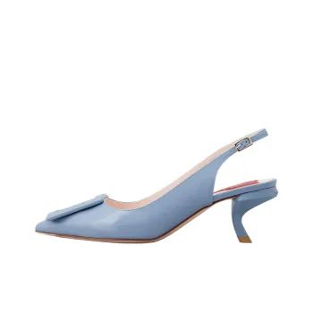 Roger Vivier Virgule High Heels Women's Light Blue