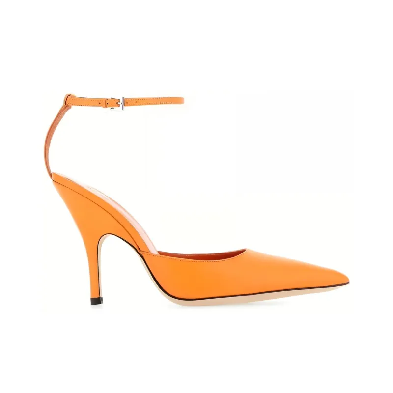 By Far Ankle Strap 70mm Pumps-1