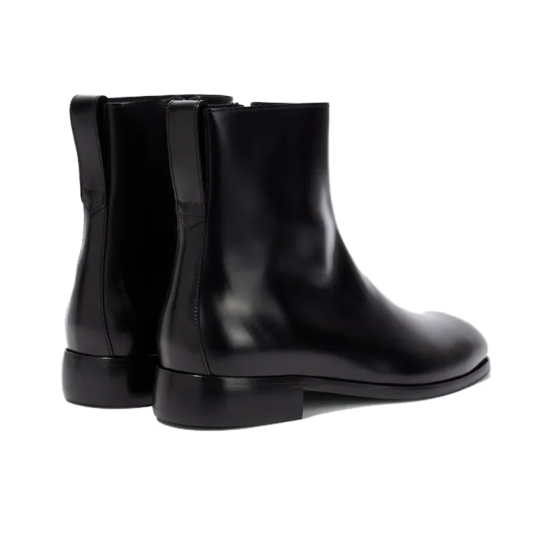 JOHN LOBB Ankle Boots Men's Black-3
