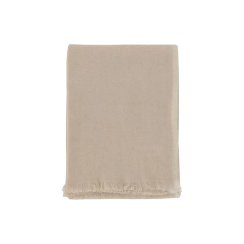 Brunello Cucinelli Kashmir Knit Scarves Unisex White-0