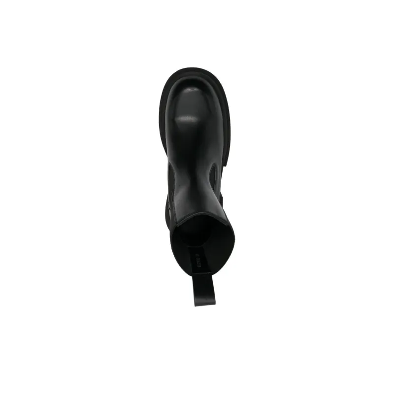 RICK OWENS Beatle Bogun 75mm Leather Boots-4